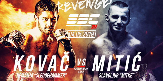 SBC 21 – Revenge! – Nemanja “Sledgehammer” Kovač vs Slavoljub “Mitke” Mitić